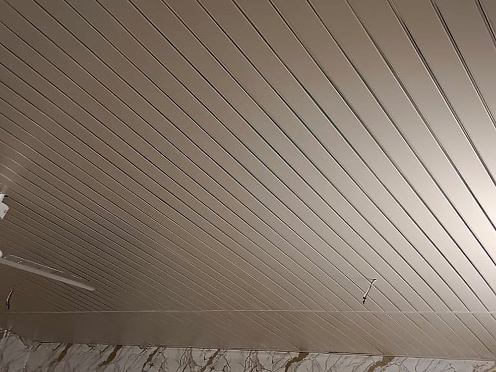 PVC panel ceiling installed in Surat