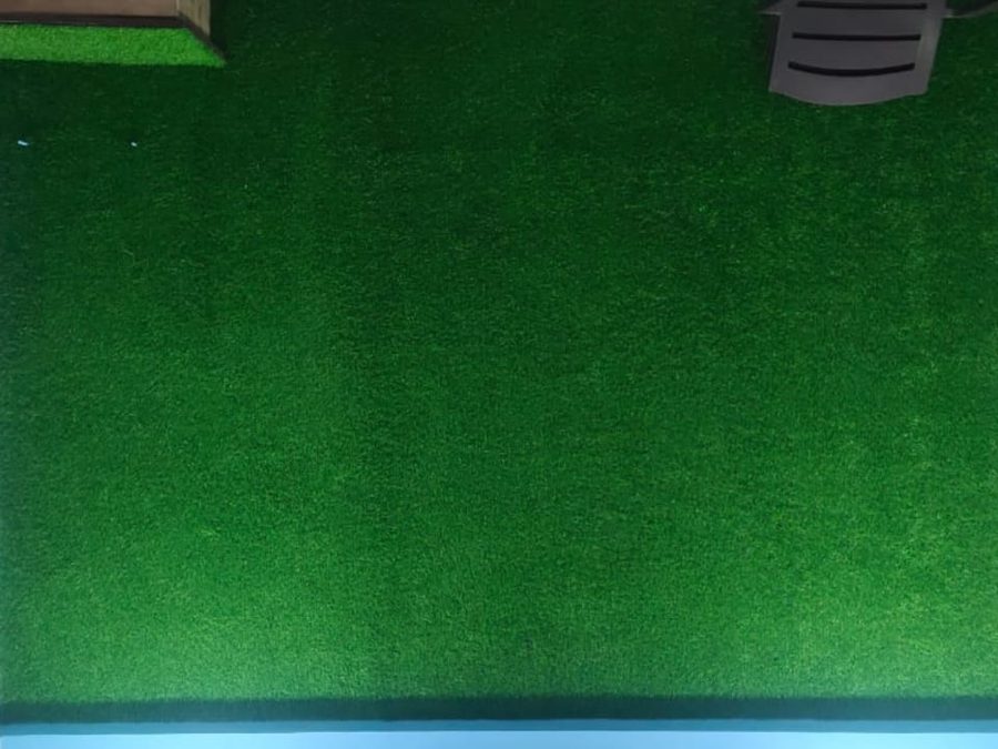 Artificial grass laid over a floor — Royal Decor, Vesu, Surat