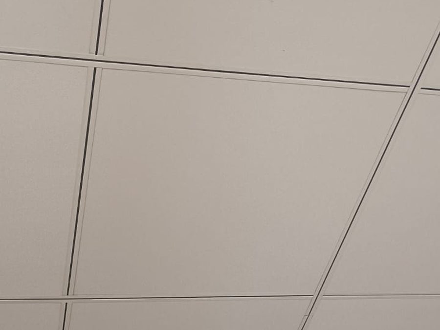 Gypsum grid false ceiling, 2x2 tiles — Royal Decor, Vesu, Surat