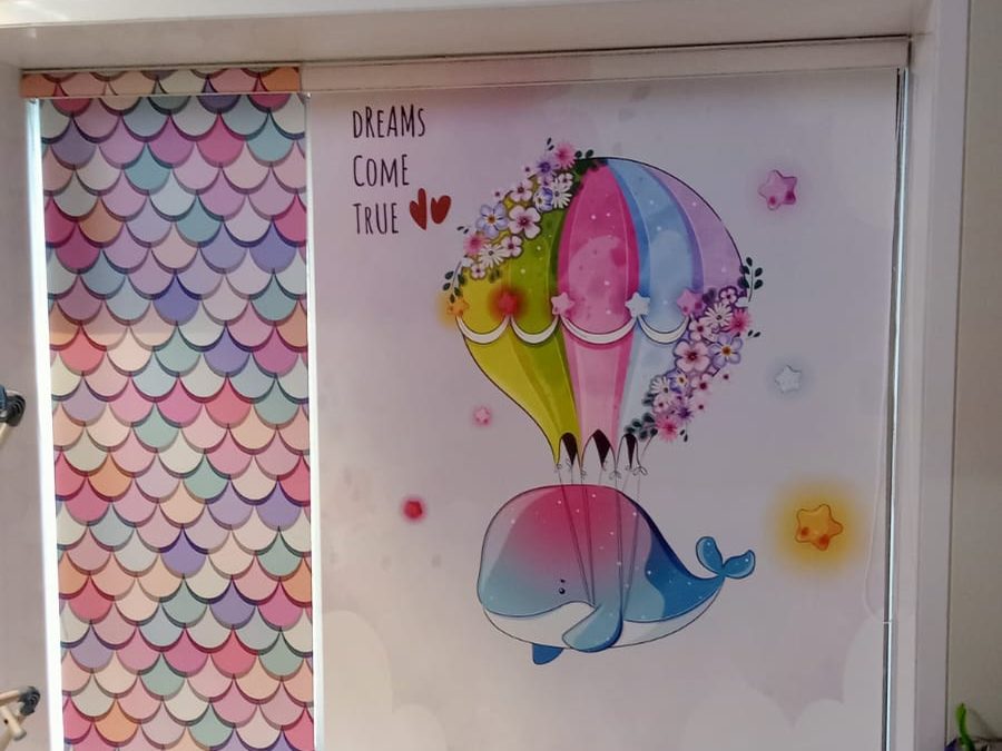 Customised printed blinds, children's room — Royal Decor, Vesu, Surat